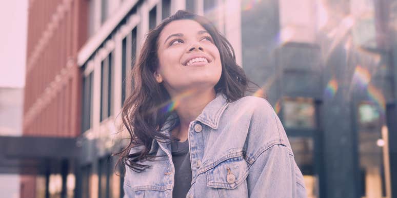 10 Mantras To Get You Over That God-Awful Breakup woman looking up