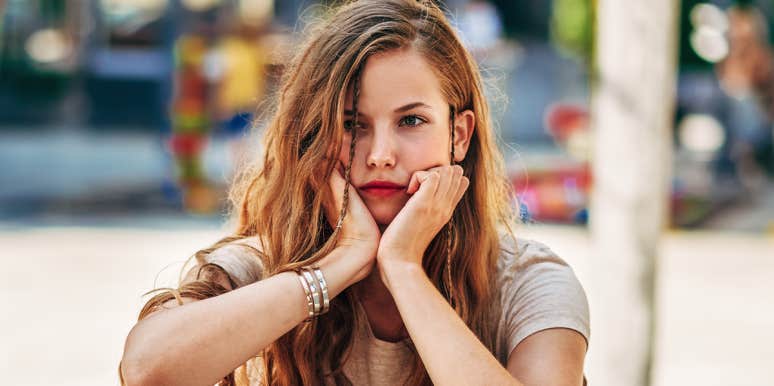 10 BIG Signs You're Being Treated Like A Doormat And You're Just Being Used unhappy woman