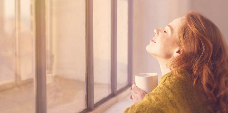 10 Things To Do When You're Ready To Overcome Your Depression And Anxiety woman bathing in sun