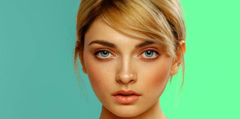 Seeing Angel Number 1010: Meaning & Symbolism Explained blonde woman with green background