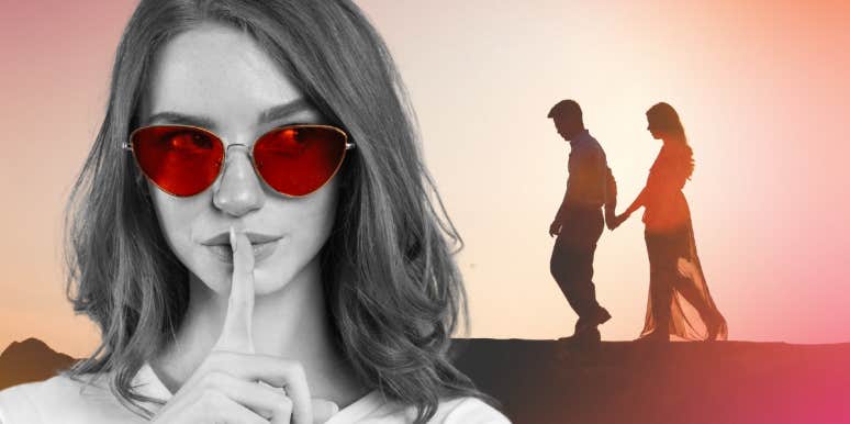 Good Reasons To Keep Your Relationship Status Secret woman keeps relationship a secret