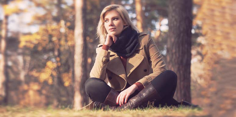 If You Notice These 12 Red Flags, You're Giving Too Much Of Yourself To Others woman thinking