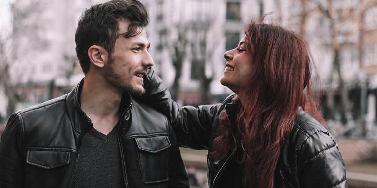 15 Compliments For The Man Or Woman You Love woman flirting with man
