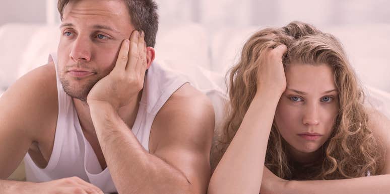 15 Deadly Behaviors You Keep Doing Over And Over Again In Your Relationship couple that looks depressed