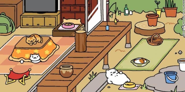 the neko atsume game