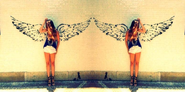 girl with wings girl with wings