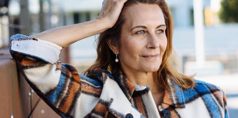 brilliant woman feeling assertive