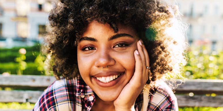 Person who is truly happy.