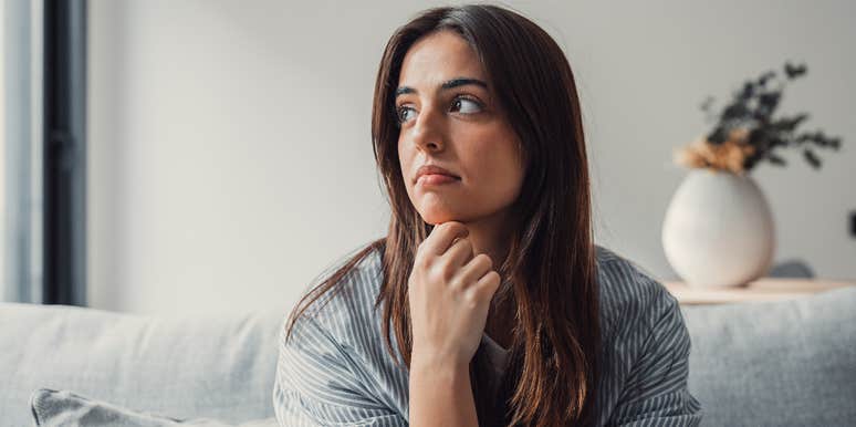 woman who complains about living a chaotic life but never changes it