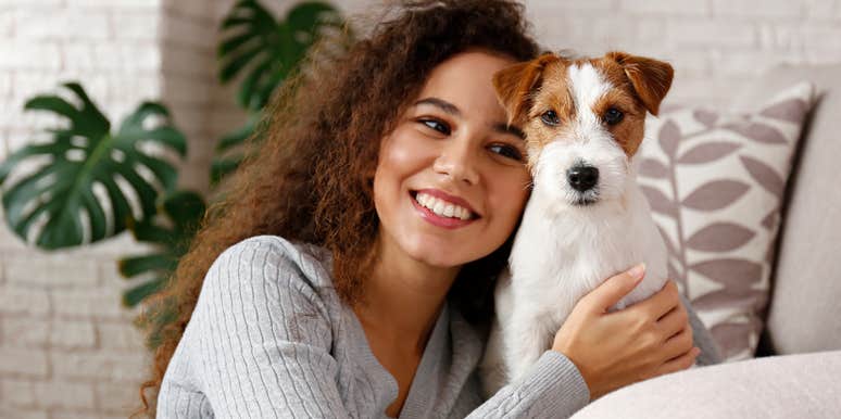dog and favorite person