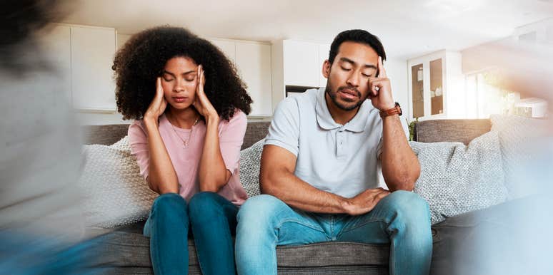 Parents trying to keep marriage alive. 