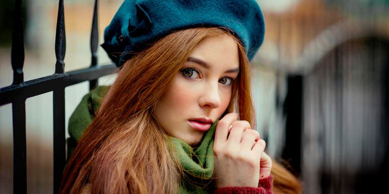 Woman with the type of face men find most attractive