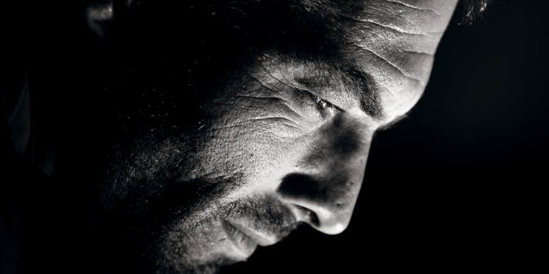 Man is deeply insecure.