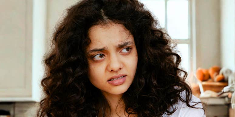 Woman worried that relationship is doomed to fail. 