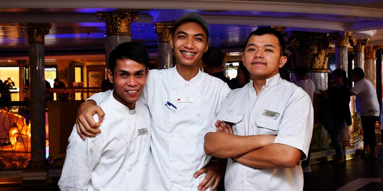 Cruise ship workers one shared how much he earned monthly