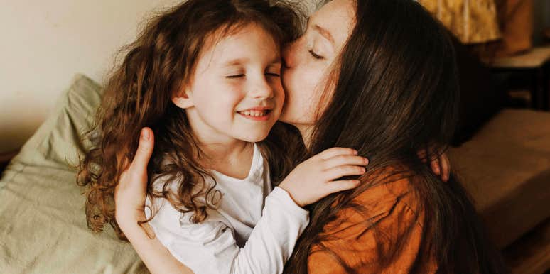 Parent raising happy healthy kids. 