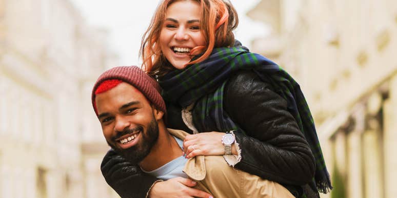 Couple that is crazy about each other. 