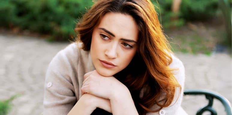 Woman seeing signs that divorce may be the healthiest path forward.