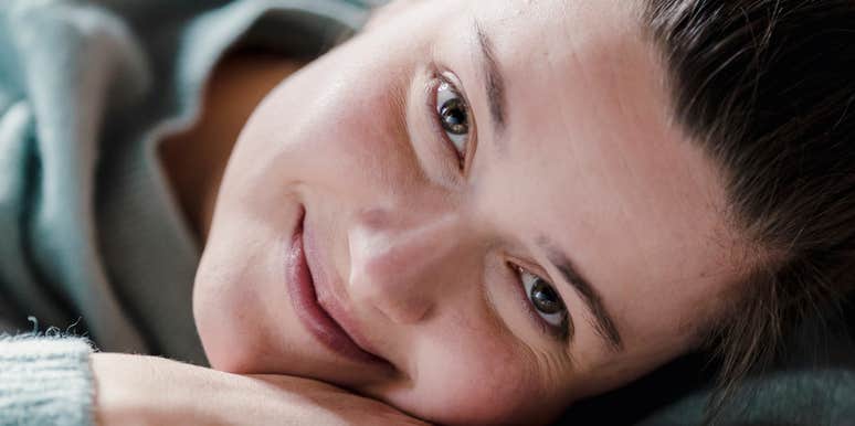 Woman has sweet emotional skills that men find attractive.
