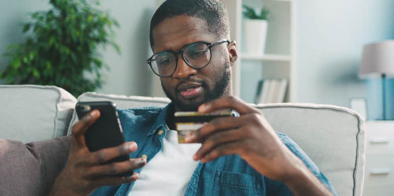 Man Exhibiting Financial Red Flags That Actually Show Someone Is A Keeper