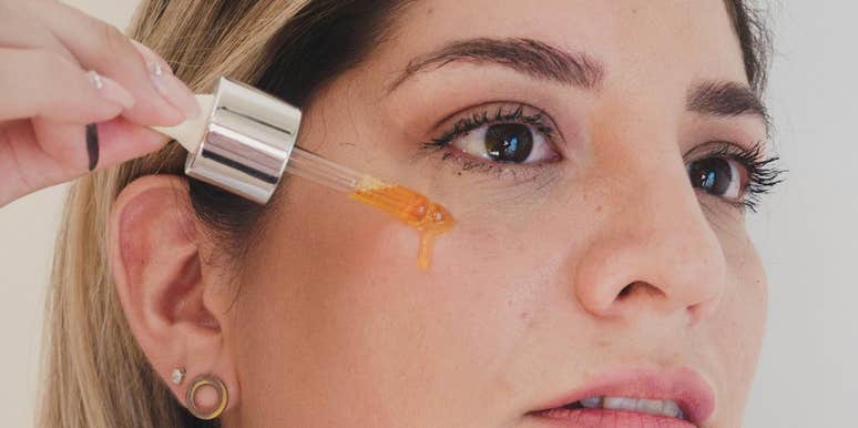 Persons skin ages backwards.