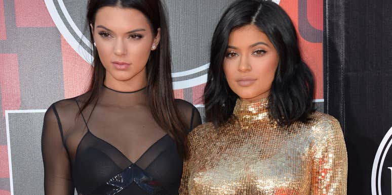Kendall and Kylie Jenner on the red carpet