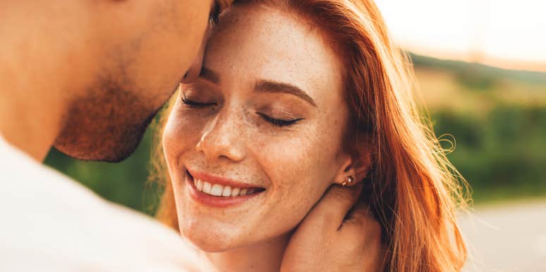 Woman who feels deeply connected to man.