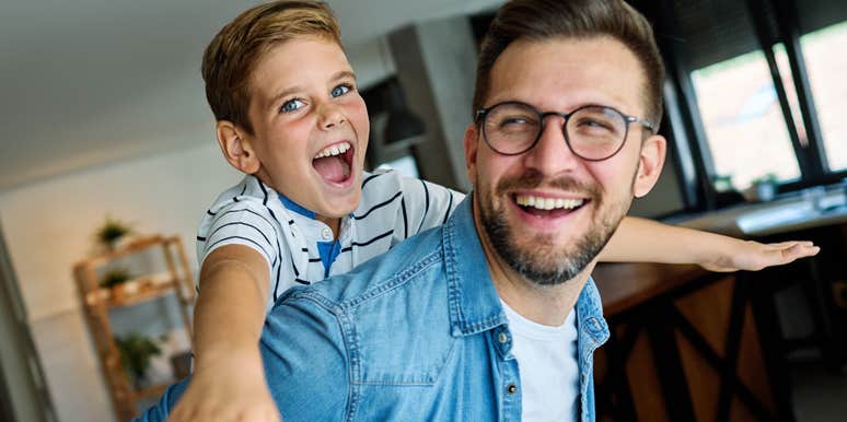 Dad and son.