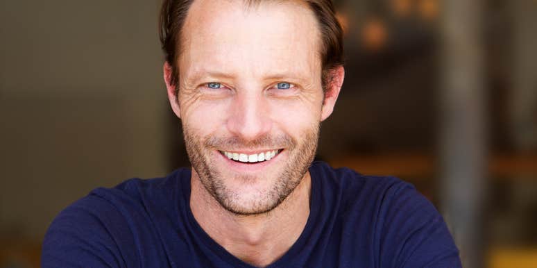Older man gets more attractive.