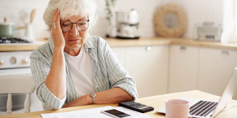 women who is worried about how much of her income is being spent on housing