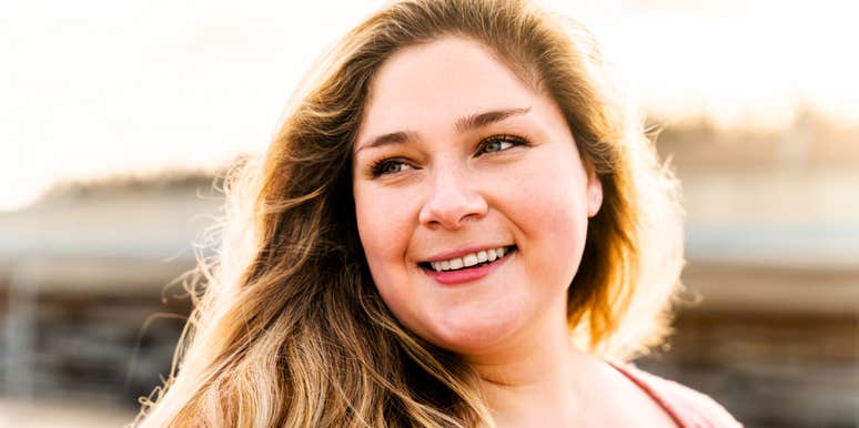 Desirable woman avoiding becoming clingy girlfriend. 