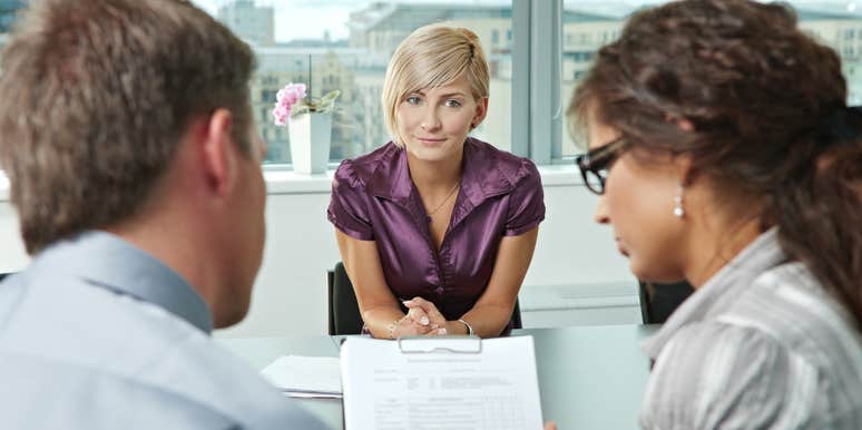 Woman Attending Job Fair Realizes None Of The Companies Hiring