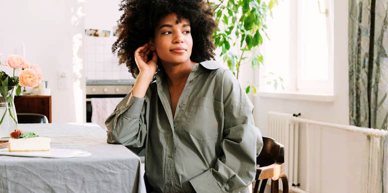 Universe sending woman hints she might be pregnant. 