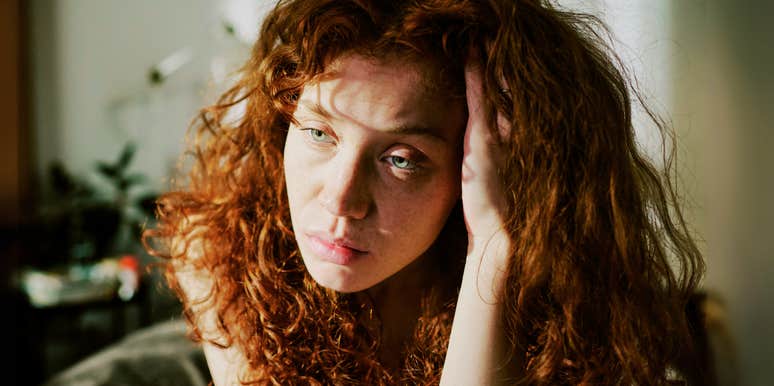 Emotional person in relationship with sociopath