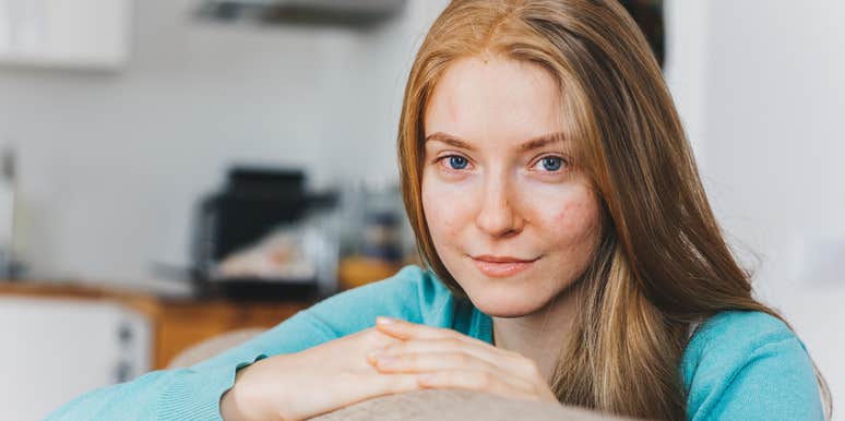 frugal woman happy with her home