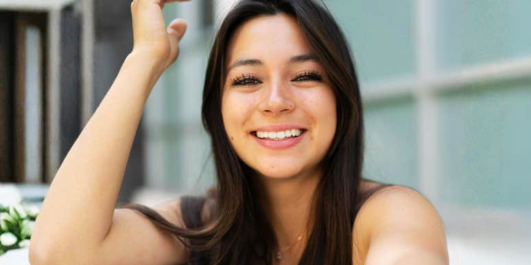 relaxed happy person enjoying a peaceful moment, reflecting the simple daily habits people use to feel their best physically and emotionally