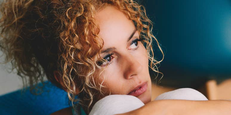 Woman heals broken heart.