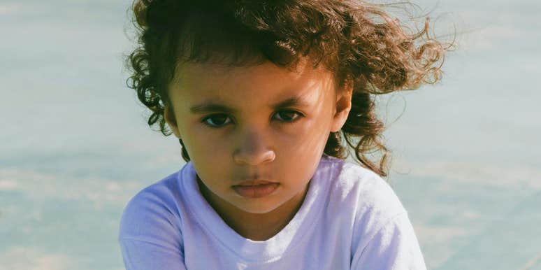 kid with strong character