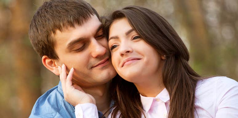 Woman found man she loves.