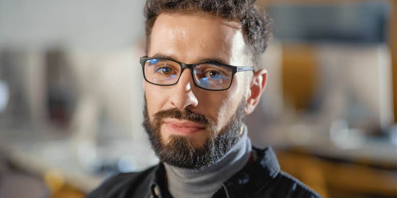 serious man thinking about his relationship