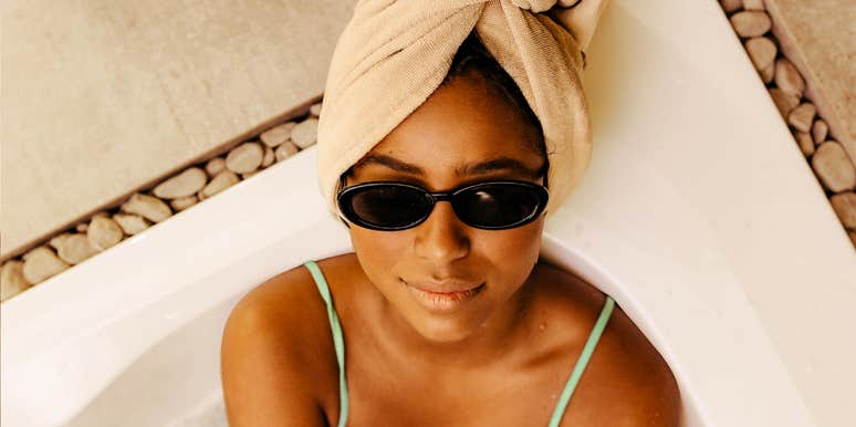 calm confident unbothered person, illustrating the simple unbothered habits that lead to a much happier emotional state