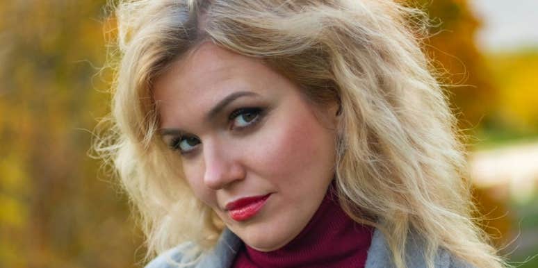 Woman is assertive without being mean.