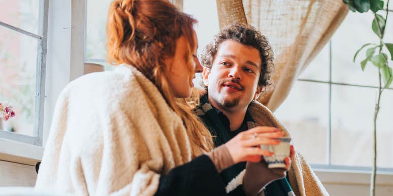 thoughtful couple sitting together in a quiet reflective moment, illustrating the simple psychology-backed questions that can subtly but powerfully change the course of a marriage