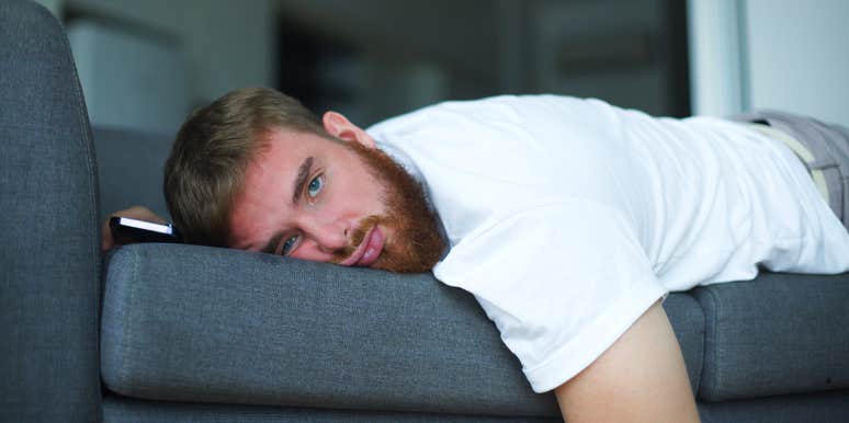 husbands who claim to sleep better on the couch usually feel these things they'll never admit