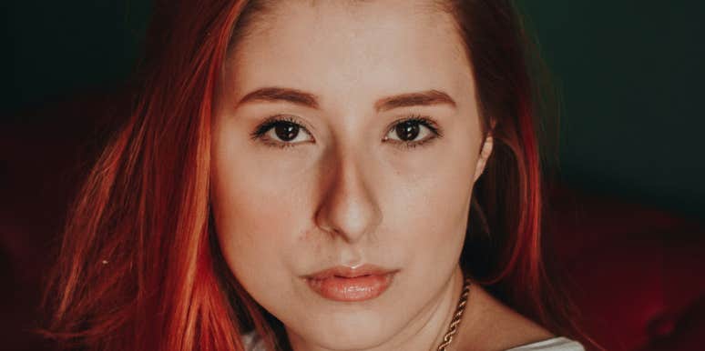 Woman knows she has to stop loving someone.