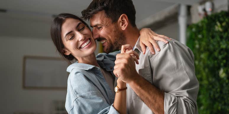 man deeply in love with his wife wanting to be faithful