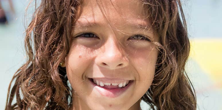 Sweet honest kid is suddenly lying.