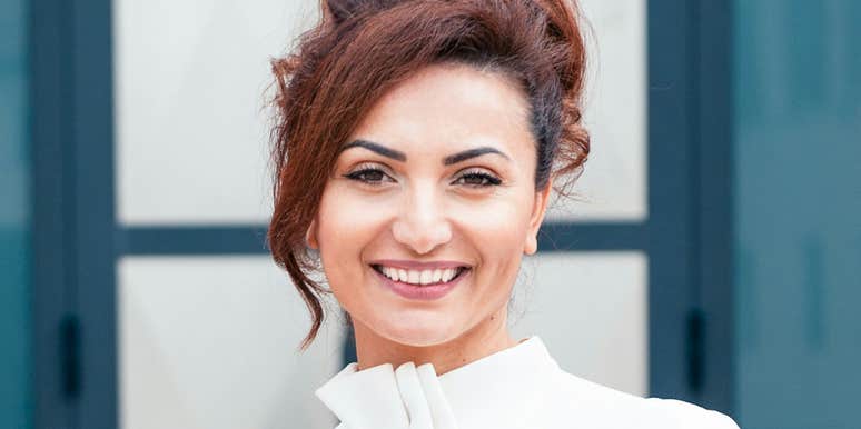 Woman is serious about doing things differently.