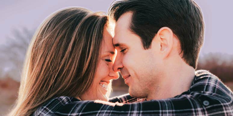 Couple likes each other.