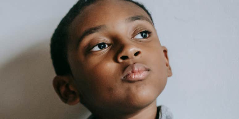 Kid picks up on things from adults.